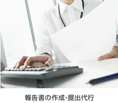 報告書の作成・提出代行